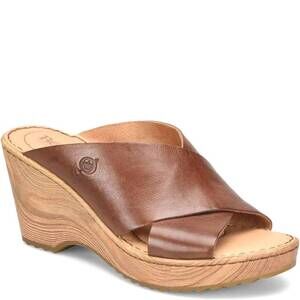 NEW BORN women's nora sandals in brown